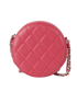 Round Clutch On Chain, back view